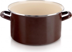 Smaltovaný hrniec Brown 28 cm, 8 l