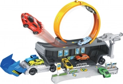 Ťahač s vystreľovacou dráhou a 3 autíčkami