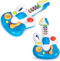 Detská elektrická gitara s hudobnými zvukmi