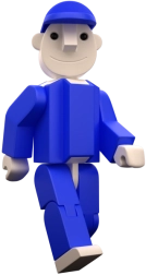 Figúrka SEVÁČEK modrá – veľký a malý