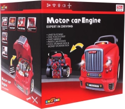 Interaktívna dielenská sada pre malého mechanika – Červená