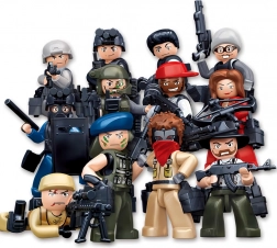 Sluban Figúrka Policajt a Zlodej