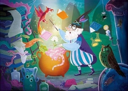 Puzzle Kde bolo, tam bolo: čarodejnícky elixír 30 dielikov