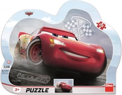 Dino Puzzle Cars 3: Blesk McQueen - 25 dielikov
