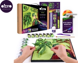 Okto kreatívny set manga živel Zem 30 × 40 cm