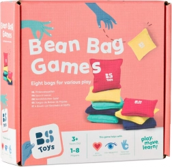 Súprava hier s textilnými vrecúškami s pieskom