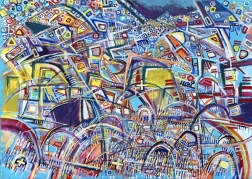 Enjoy puzzle Napätie v krivkách 1000 dielikov