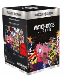 Puzzle Watch Dogs: Legion – prasačia maska 1000 dielikov