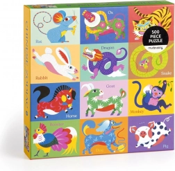 Puzzle Čínsky Zverokruh 500 Dielov