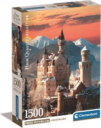 Puzzle 1500 dielikov compact Neuschwanstein