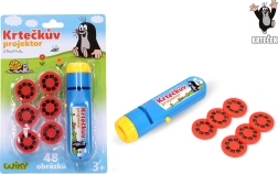 Projektor s obrázkami Krtka