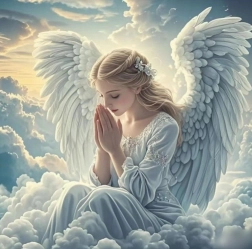 Norimpex Diamantové maľovanie Modliaci sa anjel 30x40 cm