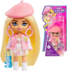 Barbie Extra Mini Minis Ružová Bábika