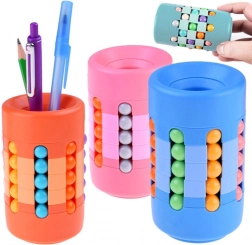 Magický rotačný kelímok – logická hlavolamová hra a stojan na ceruzky