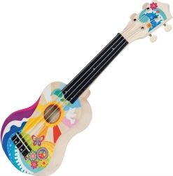Detské drevené ukulele GOKI