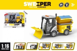 Uličný snežný pluh 1:16 so svetlom a zvukom