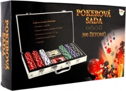 Pokerová sada v hliníkovom kufríku 300 ks