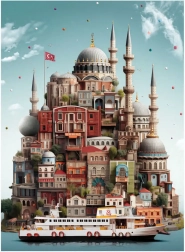 Puzzle ANATOLIAN Tophane 1000 dielikov