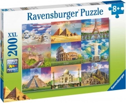 RAVENSBURGER Puzzle Svetové pamiatky XXL 200 dielikov
