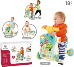Vzdelávacie chodítko a jazdítko 4v1 Opica