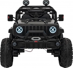 Detské elektrické autíčko off-road čierne