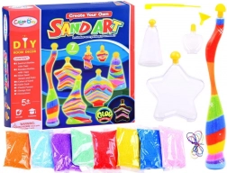 Sada obrázkov piesok vo fľaši prívesok ZA2876