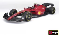 Bburago 1:18 Ferrari F1-75 Scuderia F1 s jazdcom Carlos Sainz