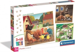 Puzzle Chvíle na Farme 3x48 dielikov
