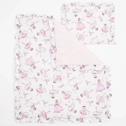 Bavlnená sada do kočíka New Baby Ballerina Bella
