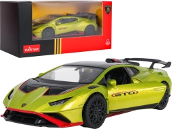 Kovový model Lamborghini Huracán STO RASTAR v mierke 1:43 – Zelená