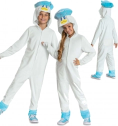 Detský kostým POKEMON Quaxly kigurumi s kapucňou 127–136 cm (7–8 rokov)
