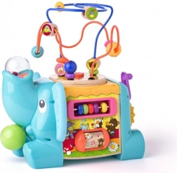 Edukačný slon – interaktívna motorická hračka pre deti 1+