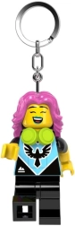 Lego minifigúrka prívesok hráč videohier so svetlom