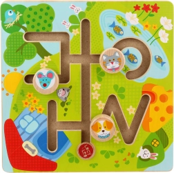 Lucy & Leo Slnečné údolie – drevený motorický labyrint