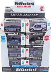 Policajné auto s voľnými kolesami