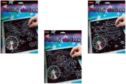 ARTLOVER Perlový obrázok Sovy 20x25 cm