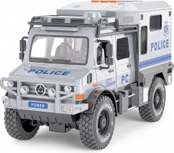 Policajné obrnené auto so svetelnými a zvukovými efektmi 24 cm