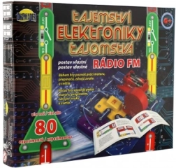 Tajomstvá elektroniky – FM rádio stavebnica, 80 experimentov