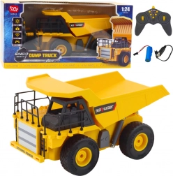 RC stavebný sklápač 1:24 s LED a funkciou vyklápania