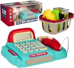 Detská pokladňa s doplnkami so svetlom a zvukom