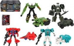 Transformujúci robot 14 cm – premena na auto, nákladiak alebo raketu