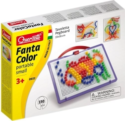 Quercetti FantaColor prenosná mozaika 150 ks (10 mm)