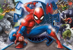 Puzzle 104 dielikov Super Kolor - Spider-Man