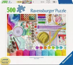 Ravensburger puzzle Šijací kútik XXL 500 dielikov
