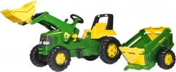 Traktor na šliapanie John Deere s prívesom Rolly Toys
