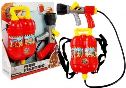 Záchranársky set pre deti s vodnou pištoľou a zásobníkom