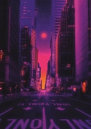 Puzzle RAVENSBURGER Neónové mesto 1000 dielikov