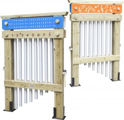 Veľké vonkajšie zvonky CLASSIC WORLD EDU pre deti