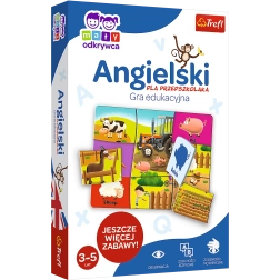 Edukatívna hra Angličtina pre Predškolákov - Malý Objaviteľ Trefl