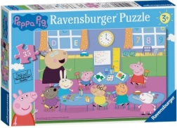 Ravensburger puzzle Peppa Pig – celá trieda, 35 dielikov